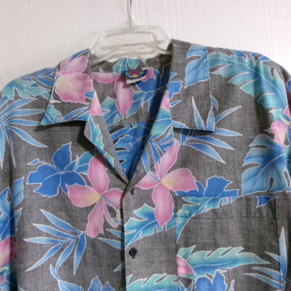 Hawaii Blues Tropical Men's Shirt